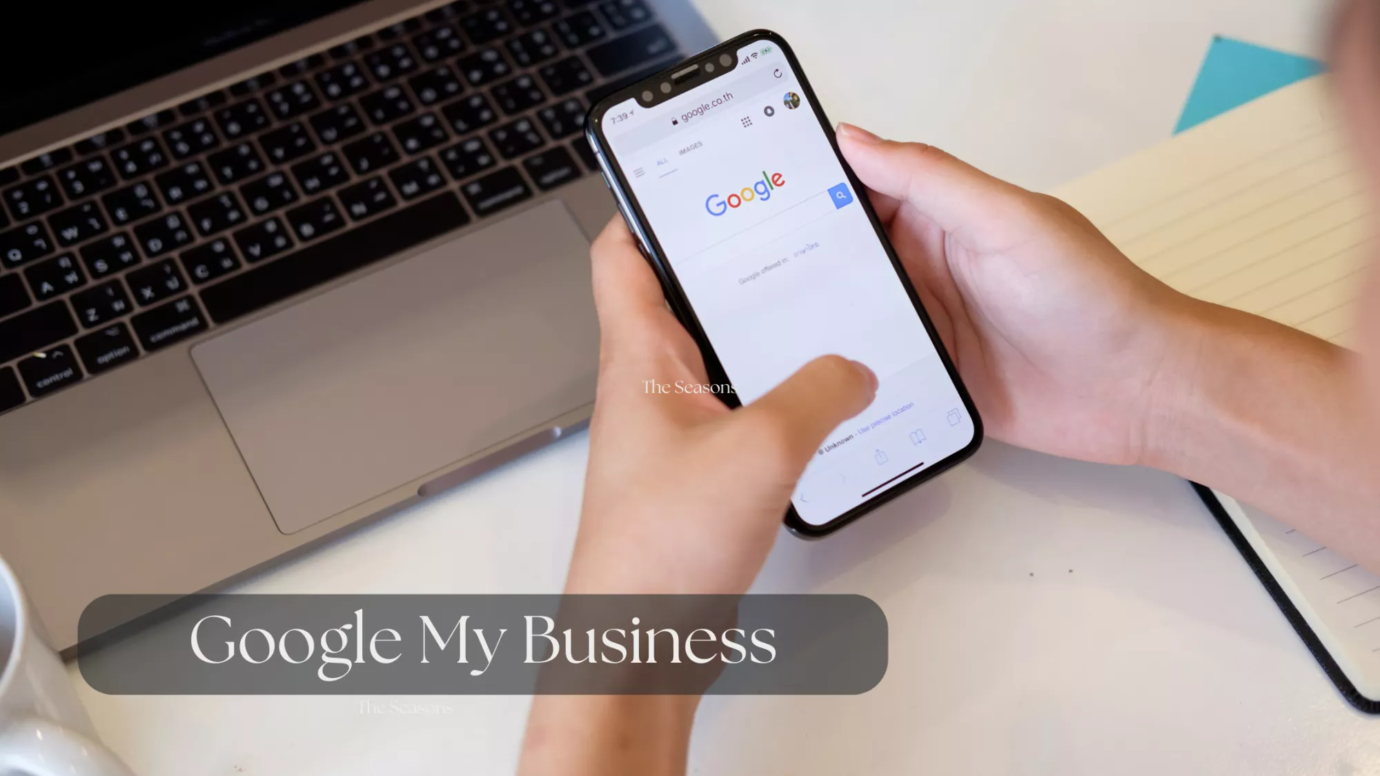 Lokales Unternehmen ganz oben im Google-Ranking auf dem Smartphone dank optimiertem Google My Business-Eintrag